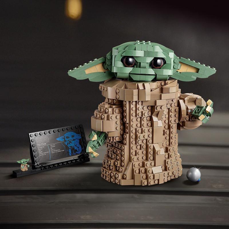 LEGO Star Wars O Mandaloriano e A Criança (75318) - Brinquedos de